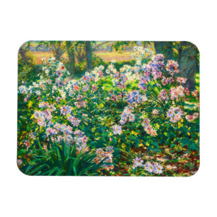 Magnet Flexible Fleurs jolies vintages Illustration Fleurs blanche