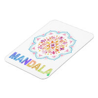 FLEURS LOTUS COLORÉES MANDALA