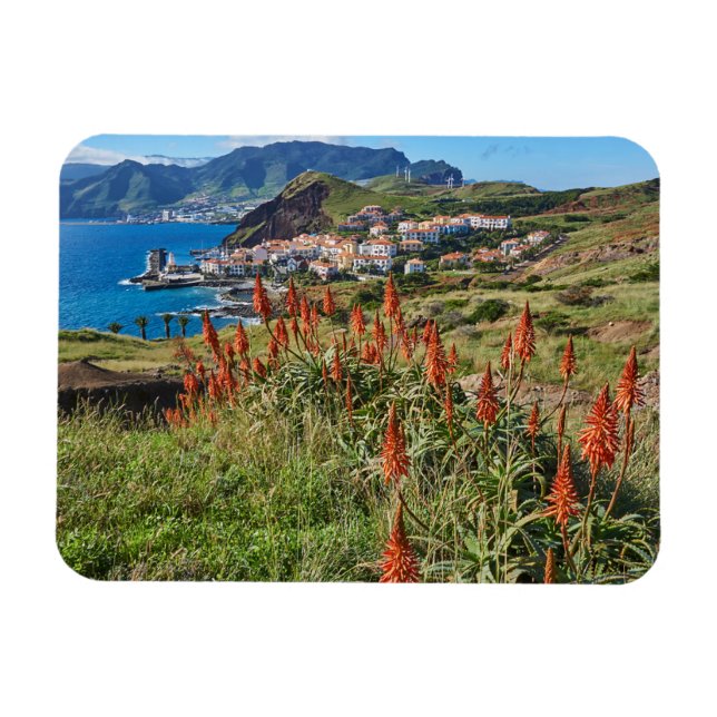 Magnet Flexible Fleurs | Madeira Island Portugal (Horizontal)