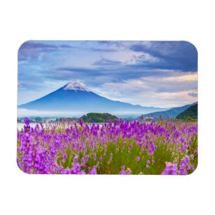 Magnet Flexible Fleurs   Mont Fugi Japon