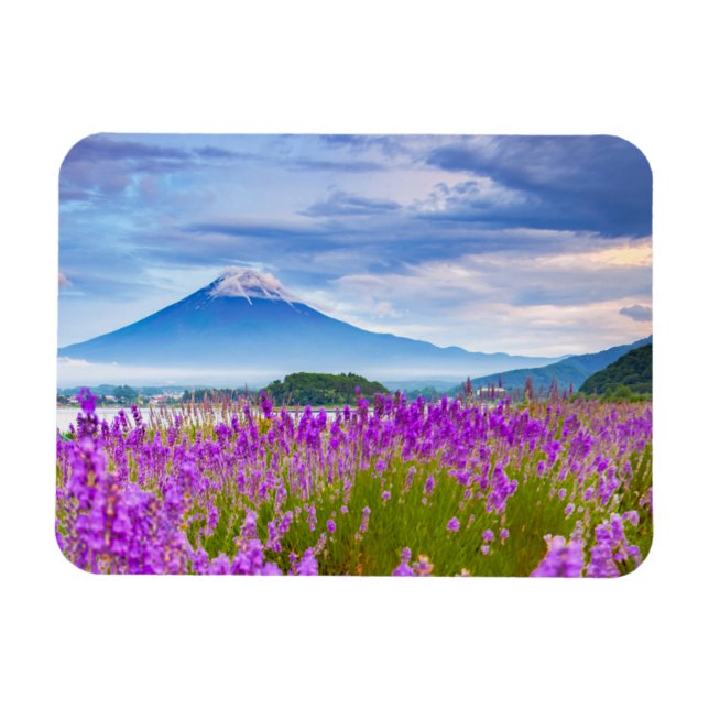 Magnet Flexible Fleurs | Mont Fugi Japon (Horizontal)
