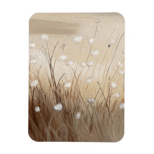 Magnet Flexible Fleurs sauvages balayées par le vent #1 