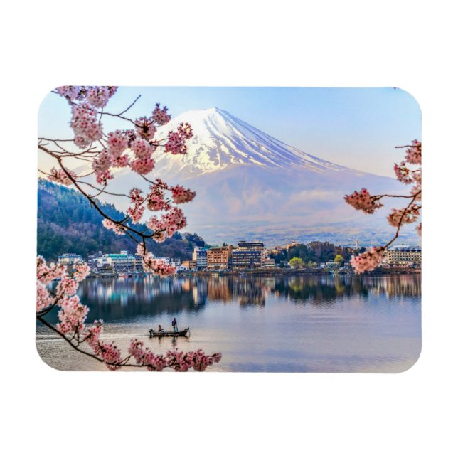 Magnet Flexible Fleurs | Spring Cherry Blossoms Japon (Horizontal)