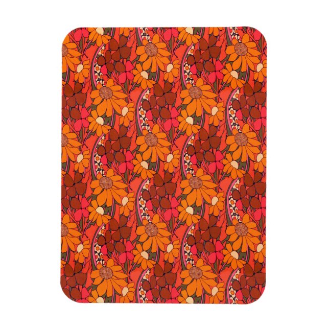 Magnet Flexible Fleurs Super tombées (Vertical)