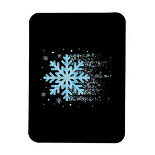 Magnet Flexible Flocon de neige hiver Noël Matching Hommes Femmes 