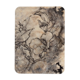 Magnet Flexible Flore tatouée I