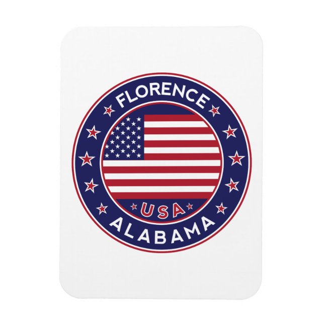 Magnet Flexible Florence, Alabama, États-Unis (Vertical)