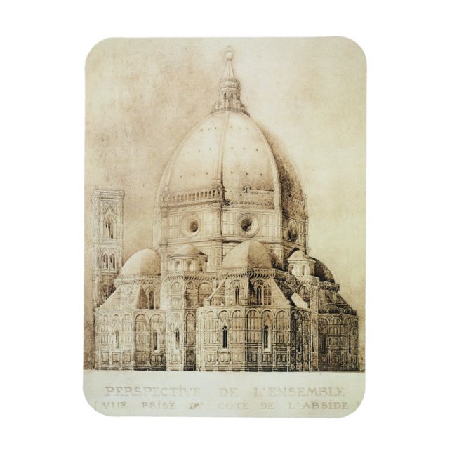 Magnet Flexible Florence Cathedral from the East, from 'fragment (Vertical)