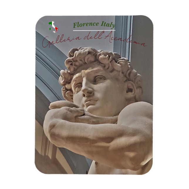 Magnet Flexible Florence Italie - David (Vertical)