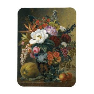 Magnet Flexible Flores exotiques dans un vase grec