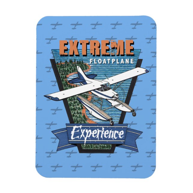 Magnet Flexible Flotplane Experience Aviation (Vertical)