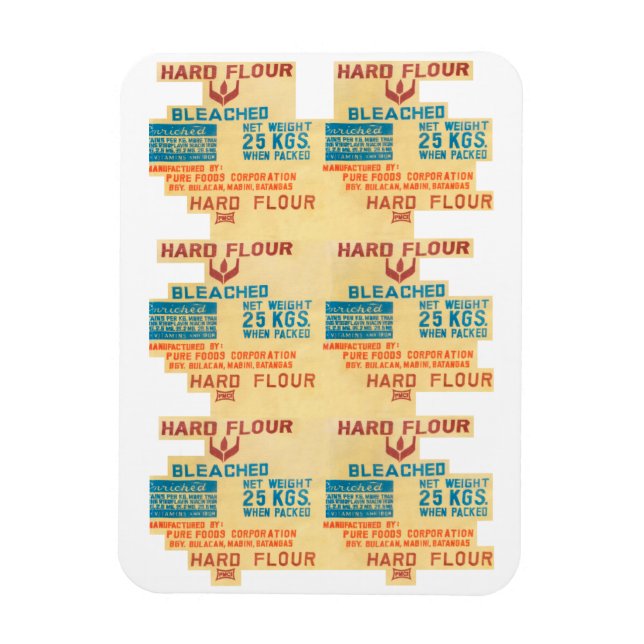 Magnet Flexible Flour bags (Vertical)