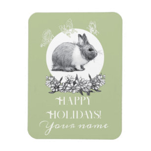 Magnet Flexible Fluffy le lapin