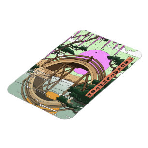 Magnet Flexible Flux avec le Vent Koinobori