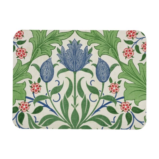 Magnet Flexible Fond d'écran floral (Horizontal)