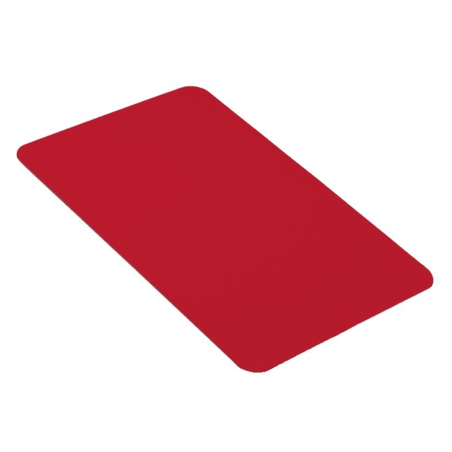 Magnet Flexible Fond Rouge Foncé  (Côté Droit)
