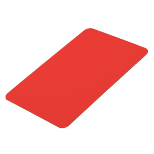 Magnet Flexible Fond rouge uni gras