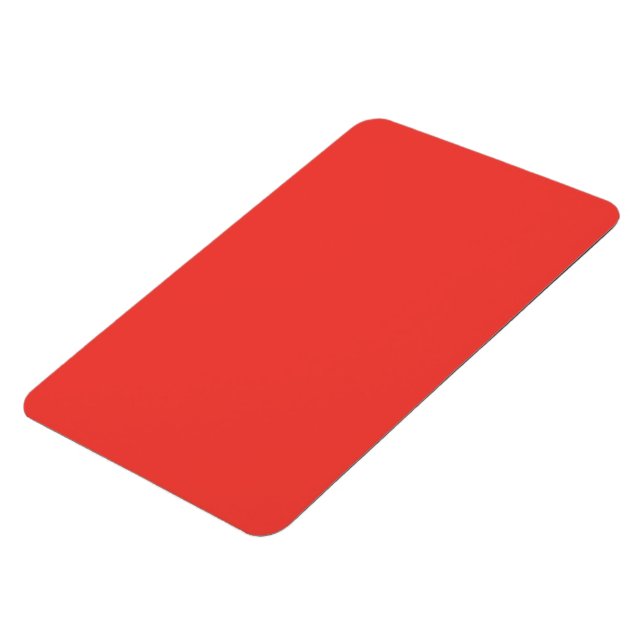 Magnet Flexible Fond rouge uni gras (Côté Gauche)