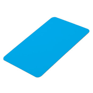Magnet Flexible Fond uni bleu cyan Style minimaliste d'été