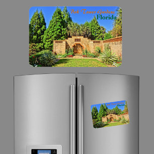 Magnet Flexible Fontaine du domaine de Pinewood Jardins Bok Tower 