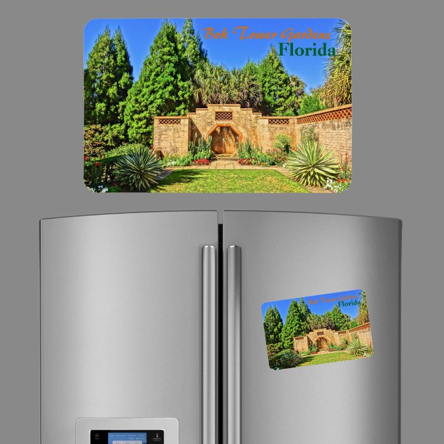 Magnet Flexible Fontaine du domaine de Pinewood Jardins Bok Tower  (Créateur téléchargé)