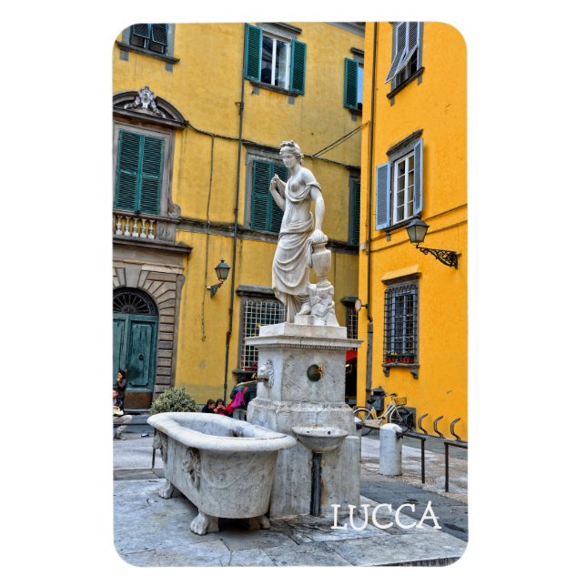Magnet Flexible Fontana della Pupporona, Lucques, Italie (Vertical)