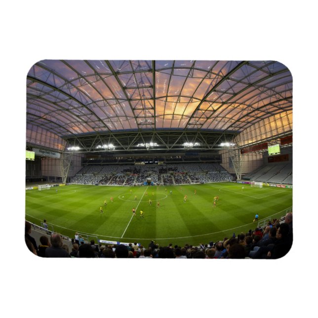 Magnet Flexible Football, Forsyth Barr Stadium, Dunedin (Horizontal)