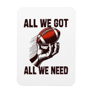 Magnet Flexible Football Tout ce qu'on a Tout ce qu'il nous Faut