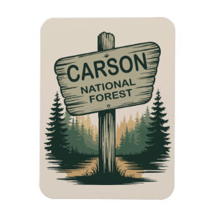 Magnet Flexible Forêt nationale Carson Nouveau-Mexique