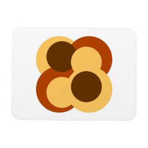 Magnet Flexible Formes géométriques Abstraites