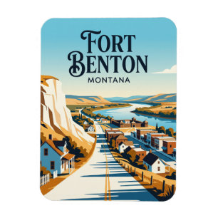 Magnet Flexible Fort Benton États-Unis