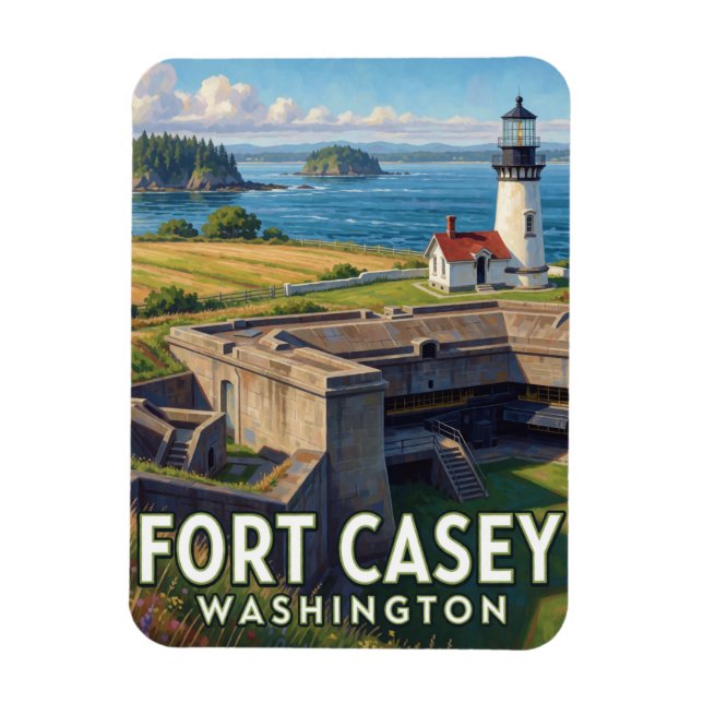Magnet Flexible Fort Casey State Park — Washington (Vertical)