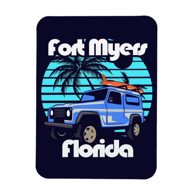 Magnet Flexible Fort Myers Floride (Vertical)