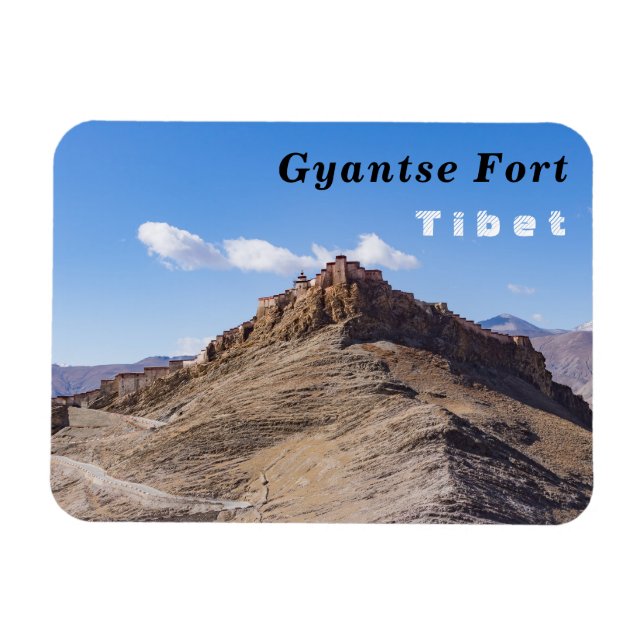 Magnet Flexible Forteresse de Gyantse Dzong - Tibet (Horizontal)