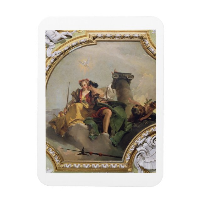 Magnet Flexible Fortitude et Justice, from the Sala Capitolare (Vertical)