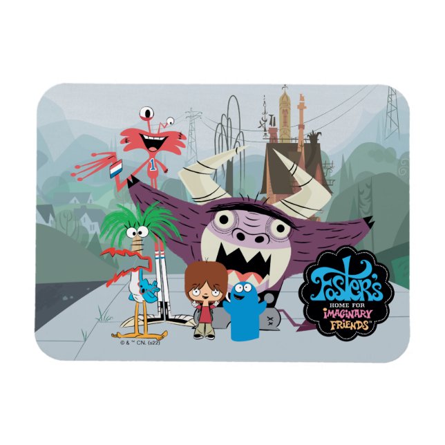 Magnet Flexible Foster's Home for Imaginary Friends | Bienvenue (Horizontal)