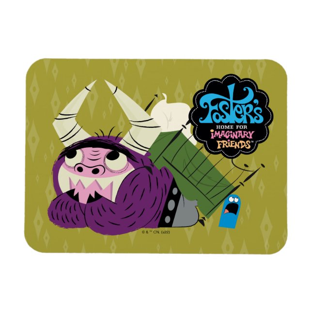 Magnet Flexible Foster's Home for Imaginary Friends | Sous lit (Horizontal)