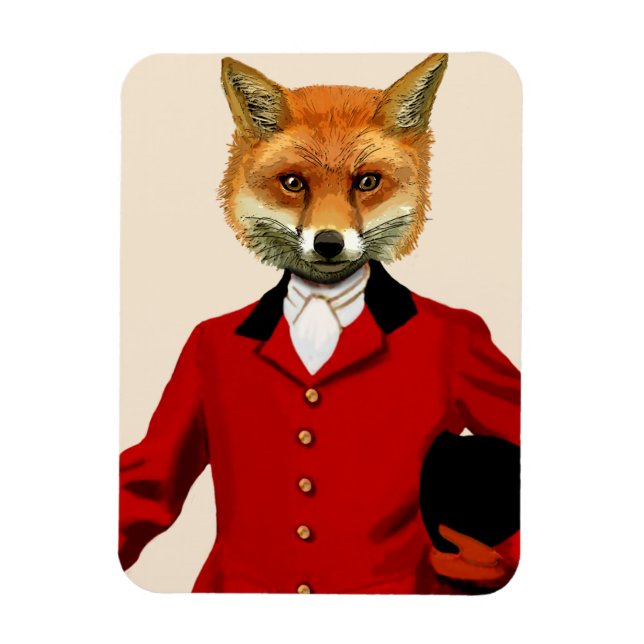 Magnet Flexible Fox Hunter 2 Portrait 2 (Vertical)