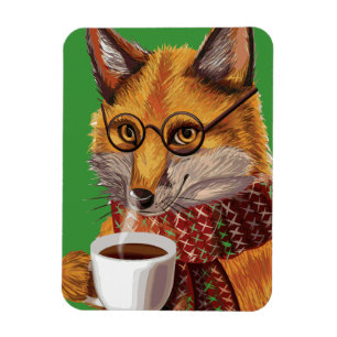 Magnet Flexible Foxy Tea Time