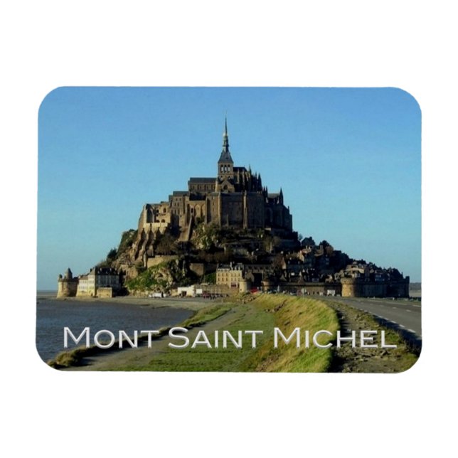 Magnet Flexible FR France - Normandy -  Mont Saint Michel - (Horizontal)