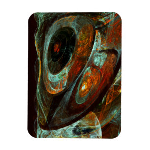 Magnet Flexible Fractionner l'art Abstrait
