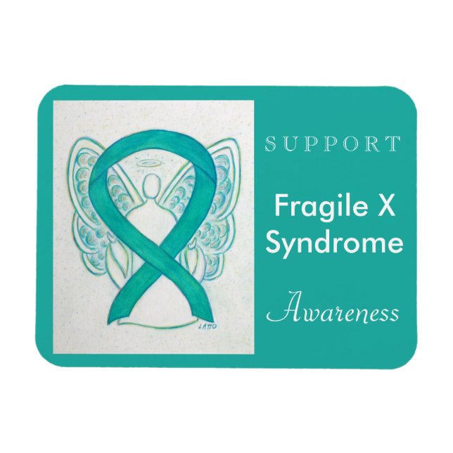 Magnet Flexible Fragile X Syndrome Sensibilisation Ruban Angel Mag (Horizontal)