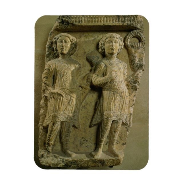 Magnet Flexible Fragment d'une plaque de bas-relief représentant d (Vertical)