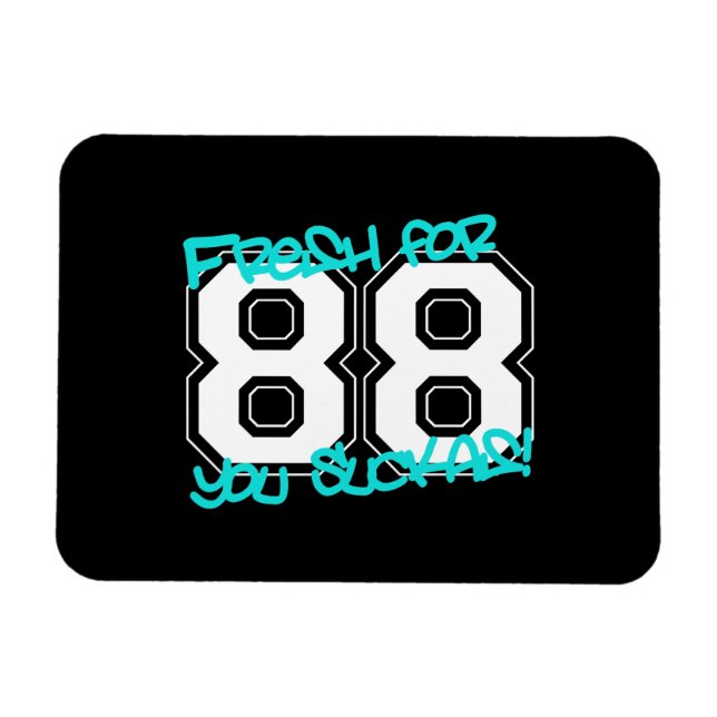 Magnet Flexible Frais pour '88 (Horizontal)