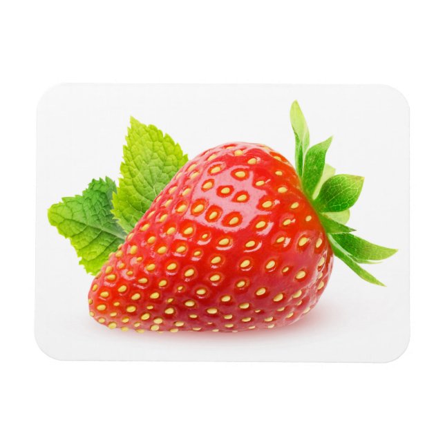 Magnet Flexible Fraise et menthe (Horizontal)