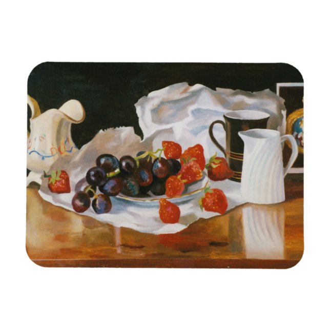Magnet Flexible Fraises et crème 2004 (Horizontal)