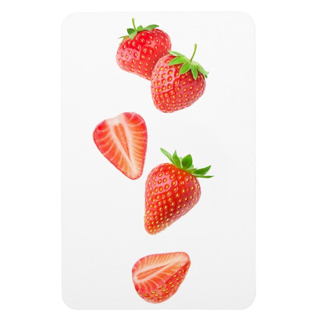 Magnet Flexible Fraises tombantes (Vertical)