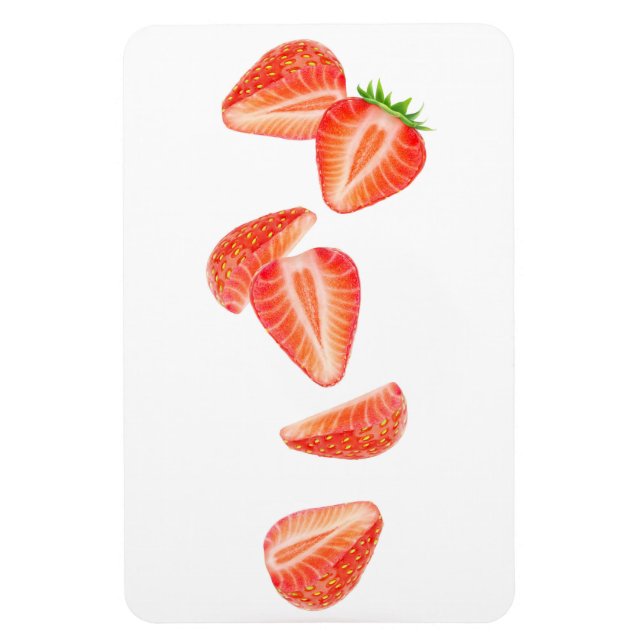 Magnet Flexible Fraises tombantes (Vertical)