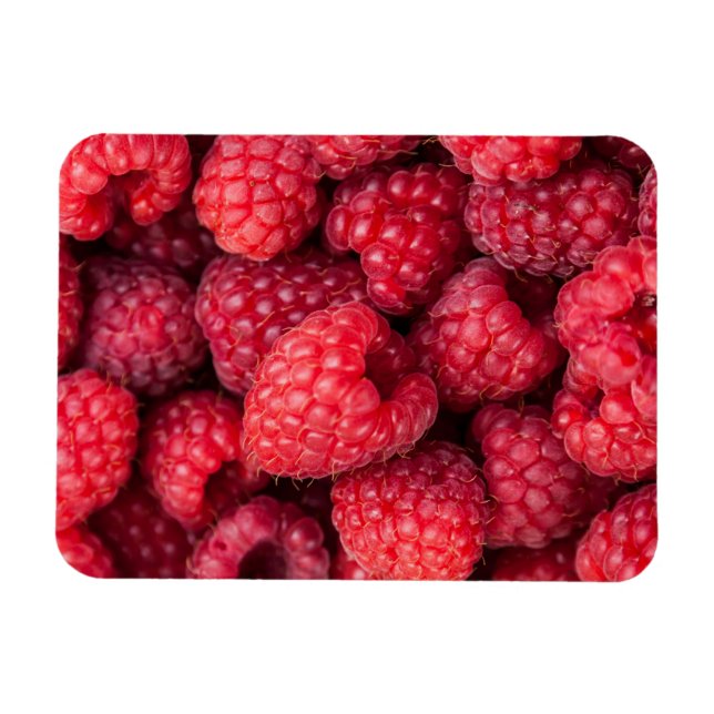 Magnet Flexible Framboises rouges fraîches (Horizontal)