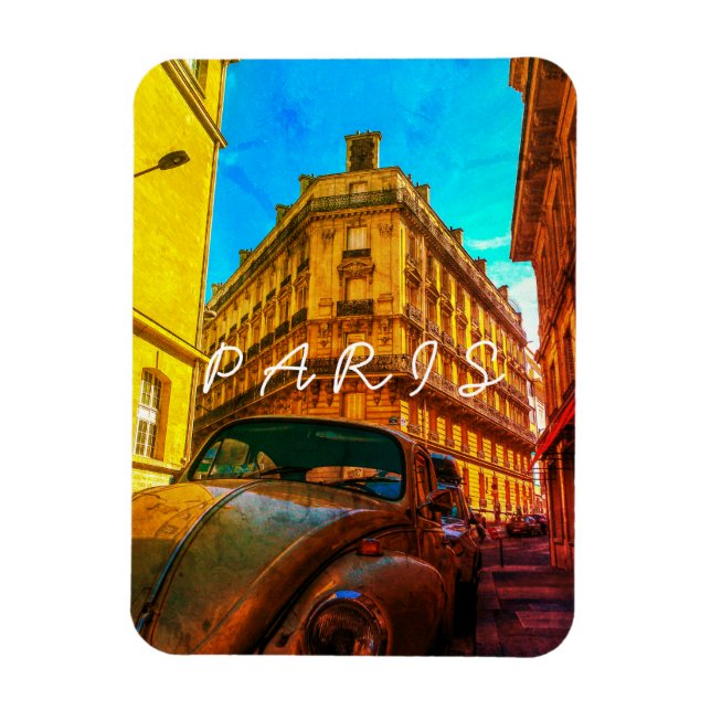 Magnet Flexible France Architecture Vieux Paris (Vertical)